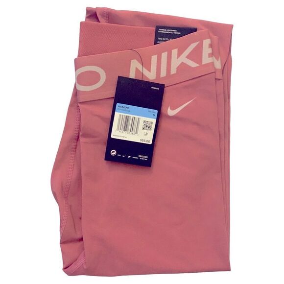Nike Pro High Waisted 7/8 Cutout Leggings - Picture 6 of 6